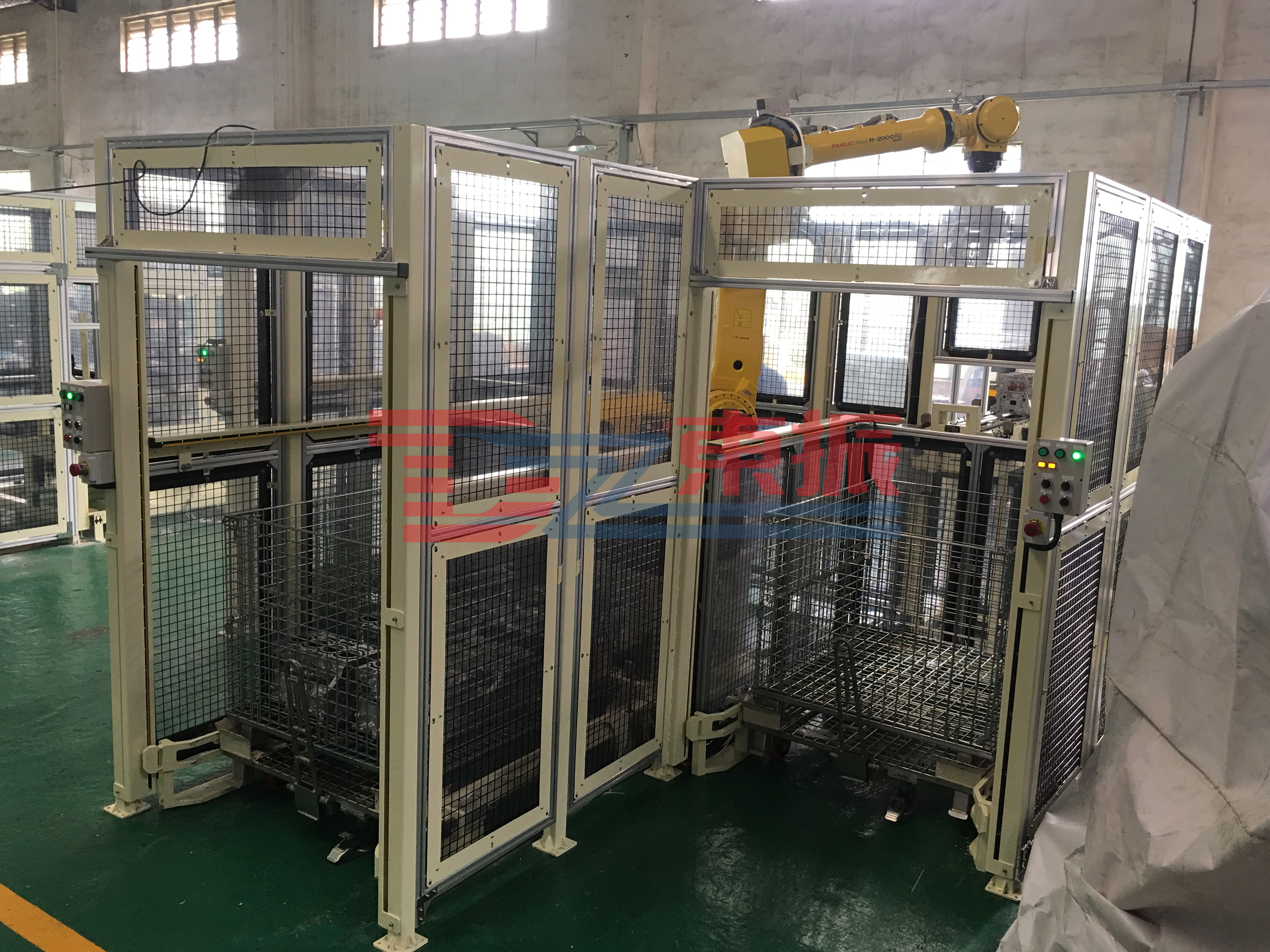 铸造缸体自动上下料