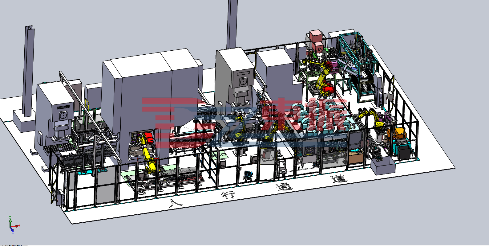 锻造线自动上下料